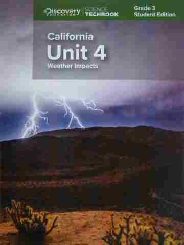 (image for) Science Techbook California 3.4 Weather Impacts Student Edition (CA)(P)