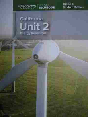 (image for) Science Techbook California 4.2 Energy Resources Student Edition (CA)(P)
