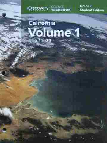 (image for) Science Techbook 6 California Volume 1 Student Edition (CA)(P)