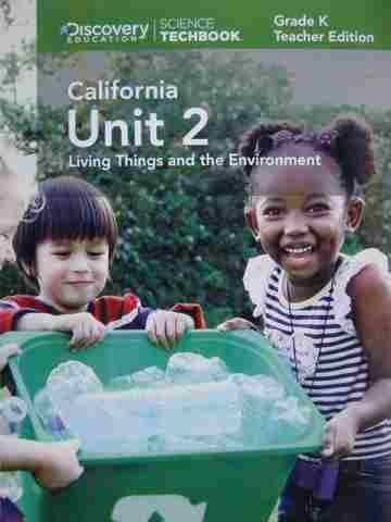 (image for) Science Techbook K California Unit 2 TE (CA)(TE)(Spiral)