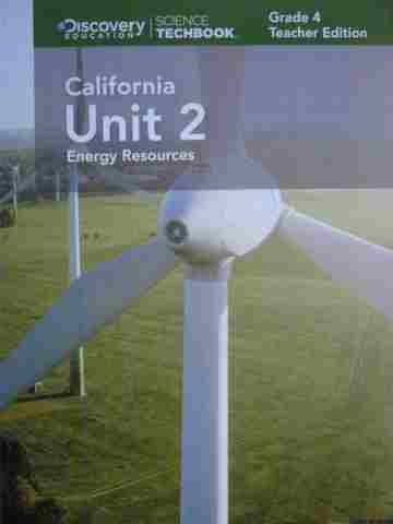 (image for) Science Techbook California 4.2 Energy Resources TE (CA)(TE)(Spiral)
