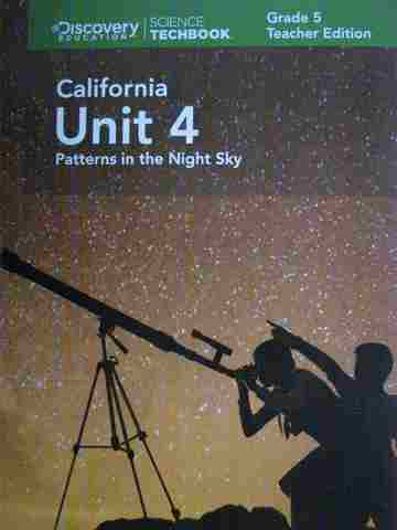 (image for) Science Techbook California 5.4 Patterns in the Night Sky TE (CA)(TE)(Spiral)