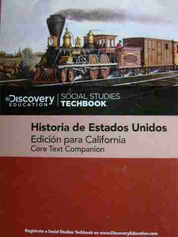(image for) Social Studies Techbook 8 Core Text Companion Spanish (CA)(H)