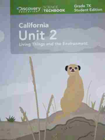 (image for) Science Techbook TK California Unit 2 Student Edition (CA)(P)