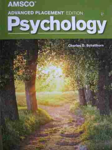 (image for) AMSCO Psychology AP Edition (P) by Charles D Schallhorn
