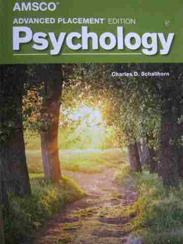 AMSCO Psychology AP Edition (P) by Charles D Schallhorn (image for) AMSCO Psychology AP Edition (P) by Charles D Schallhorn