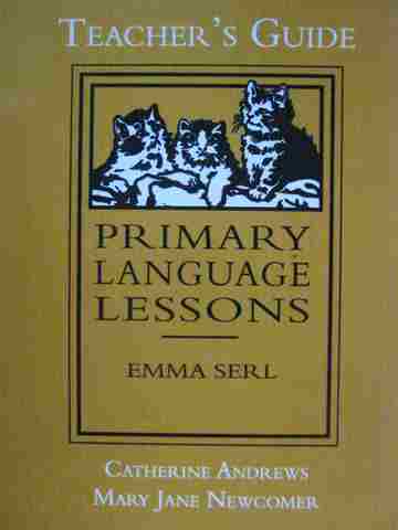 (image for) Primary Language Lessons TG (TE)(P) by Andrews & Newcomer