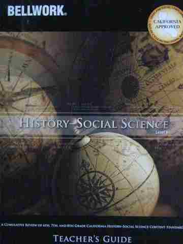 (image for) Bellwork History-Social Science 8 TG (TE)(P) by Joshua A Tornek
