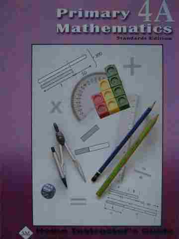 (image for) Primary Mathematics 4A Standards Edition HIG (TE)(Spiral)