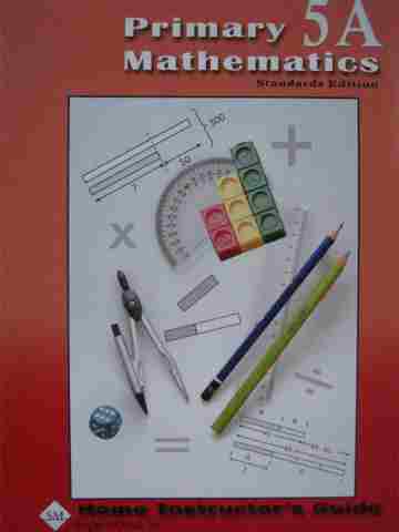 (image for) Primary Mathematics 5A Standards Edition HIG (TE)(Spiral)