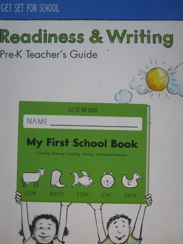(image for) My First School Book Readiness & Writing 5e Pre-K TG (TE)(Spiral
