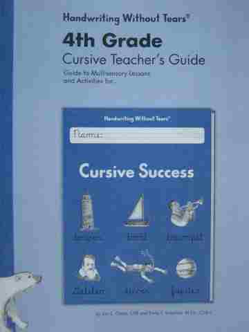 Handwriting Without Tears K TG 9th Edition (TE)(P) [1891627074] - $24.95 :  Textbook and beyond, Quality K-12 Used Textbooks