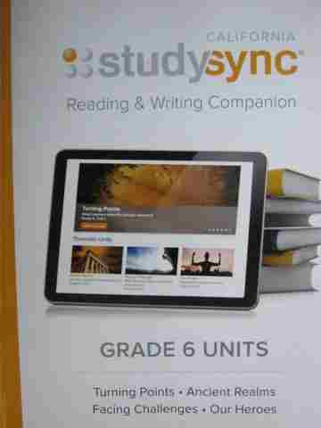 (image for) Studysync 6 Reading & Writing Companion (CA)(P)