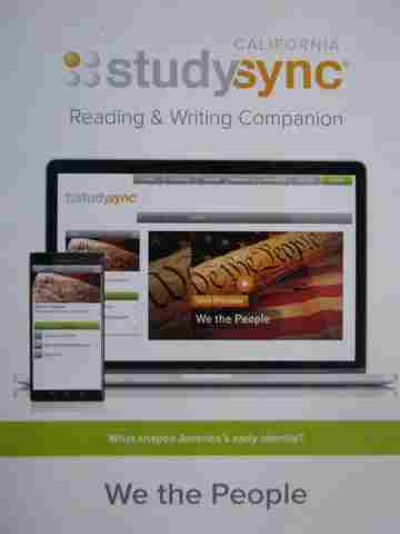 (image for) Studysync 11.1 Reading & Writing Companion (CA)(P)