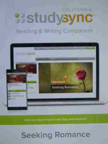 (image for) Studysync 11.4 Reading & Writing Companion (CA)(P)