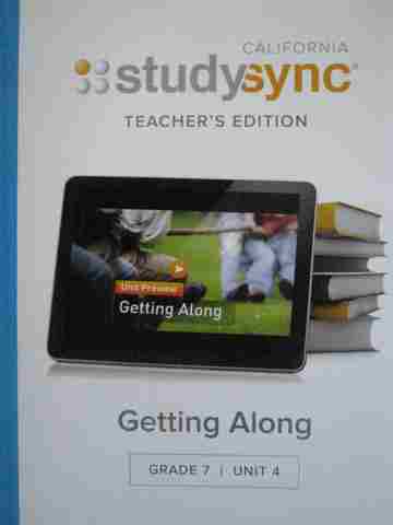(image for) Studysync 7.4 TE (CA)(TE)(Spiral)