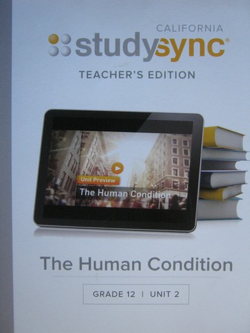 (image for) StudySync 12.2 TE (CA)(TE)(Spiral)