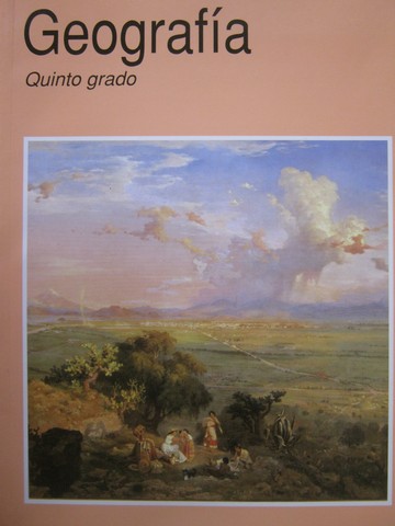 (image for) Geografia Quinto grado Cuarta edicion (P) by Rubio, Vasquez,