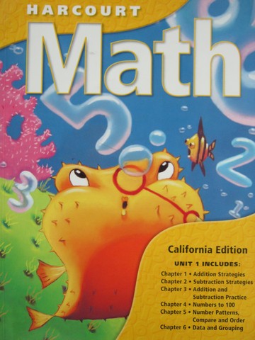 (image for) Harcourt Math 2-1 California Edition (CA)(P) by Maletsky,