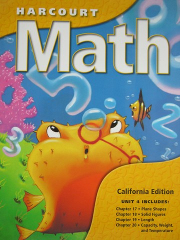 (image for) Harcourt Math 2-4 California Edition (CA)(P) by Maletsky,