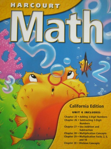 (image for) Harcourt Math 2-6 California Edition (CA)(P) by Maletsky,