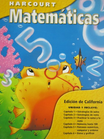 (image for) Harcourt Matematicas 2-1 Edicion de California (CA)(P)