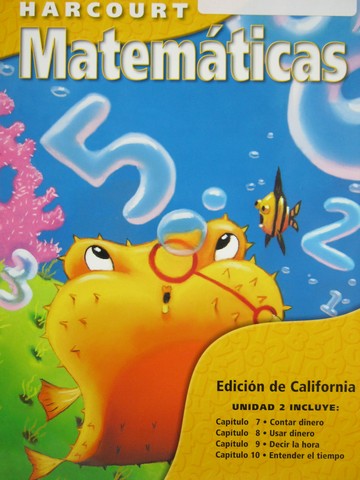 (image for) Harcourt Matematicas 2-2 Edicion de California (CA)(P)