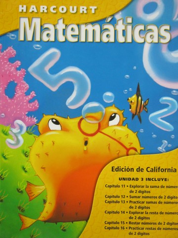 (image for) Harcourt Matematicas 2-3 Edicion de California (CA)(P)