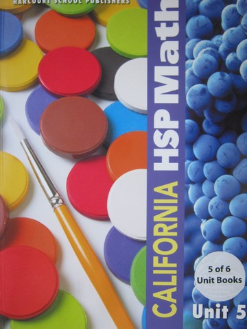 (image for) California HSP Math 1-5 (CA)(P) by Maletsky, McLeod, Andrews,