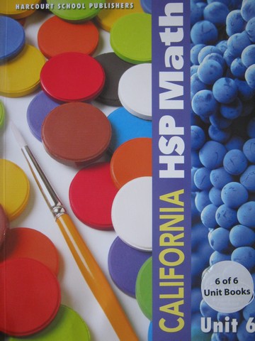 (image for) California HSP Math 1-6 (CA)(P) by Maletsky, McLeod, Andrews,