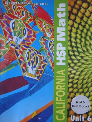 (image for) California HSP Math 2-6 (CA)(P) by Maletsky, McLeod, Andrews,