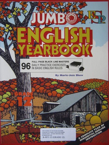 (image for) Jumbo English Yearbook Grade 12 (P) by Marie-Jose Shaw
