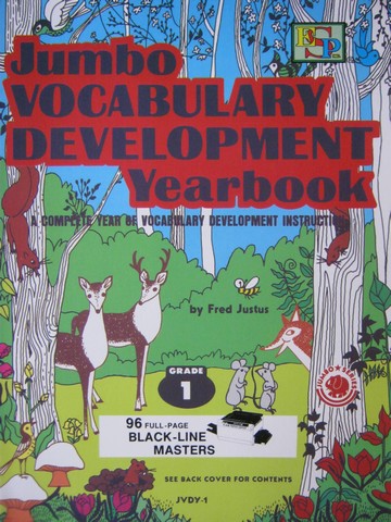 (image for) Jumbo Vocabulary Development Yearbook Grade 1 (P) by Justus