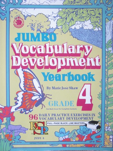 (image for) Jumbo Vocabulary Development Yearbook Grade 4 (P) by Shaw