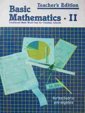 (image for) Basic Mathematics 2 TE (TE)(P) by Judy England Howe - Click Image to Close