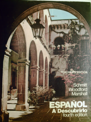 (image for) Espanol A Descubrirlo 4h Edition TE (TE)(H) by Schmitt, Woodford