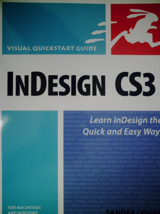 (image for) Visual Quickstart Guide Indesign CS3 (P) by Sandee Cohen
