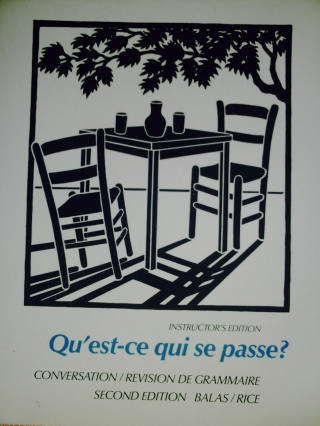 (image for) Qu'est-ce qui se passe? 2e Instructor's Edition (TE)(P)