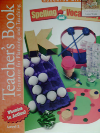 (image for) Spelling & Vocabulary 2 Teacher's Book (TE)(Spiral)