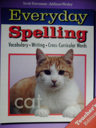 (image for) Everyday Spelling 1 TE (TE)(Spiral) by Beers, Cramer, Hammond,