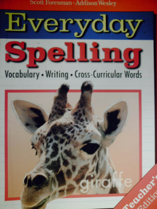 (image for) Everyday Spelling 4 TE (TE)(Spiral) by Beers, Cramer, Hammond,