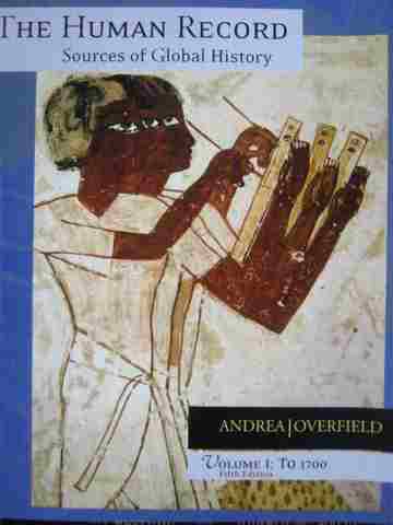 (image for) Human Record 5th Edition Volume 1 To 1700 (P) by Andrea,