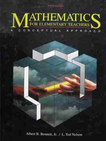 (image for) Mathematics for Elementary Teachers A Conceptual Approach 3rd Edition (H)