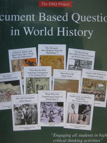 Document Based Questions in World History TRB (Binder) by Brady,