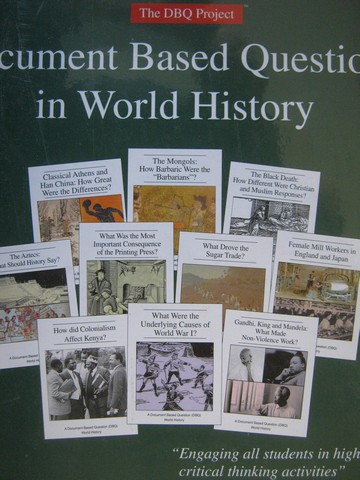Document Based Questions in World History TRB (Binder) by Brady, (image for) Document Based Questions in World History TRB (Binder) by Brady,