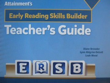 (image for) Attainment's Early Reading Skills Builder TG (TE)(Spiral)