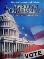 (image for) American Government Principles & Practices TAE (TE)(H) by Turner