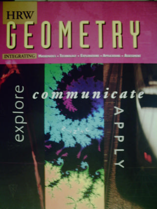 (image for) HRW Geometry Explore Communicate Apply (H) by Hollowell,