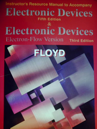 (image for) Electronic Devices 5e & Electron-Flow Version 3e IRM (TE)(P)