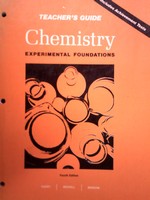 (image for) Chemistry Experimental Foundations 4th Edition TG (TE)(P)